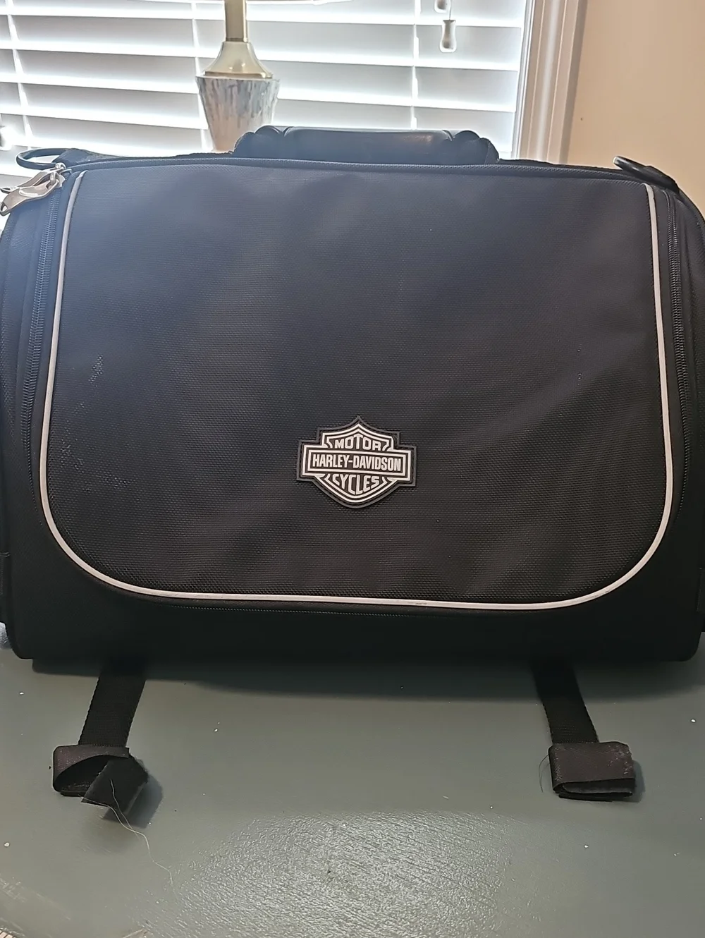 Harley-Davidson Premium Tour Pak Luggage Bag Mens Womens OS Black Biker Size OS
